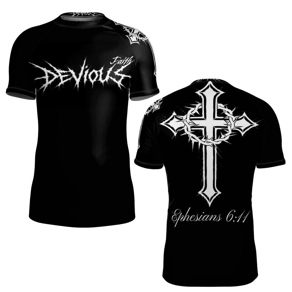 DEVIOUS FAITH Short-sleeve Rash Guard